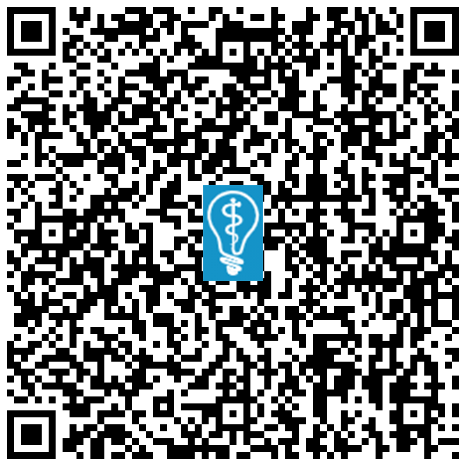 QR code image for Adjusting to New Dentures in Glendale, CA